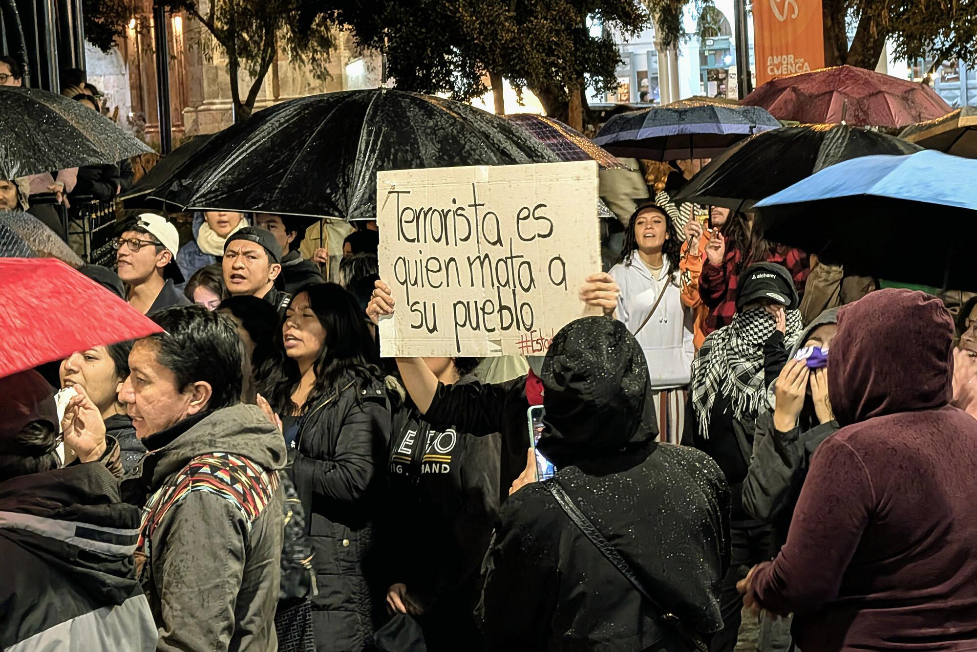 Protestas gobierno Ecuador Septiembre de 2025